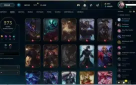 Vendo conta League of Legends