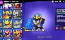 Conta Brawl stars 49 Brawl, muitas skins.