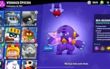 Conta Brawl stars 49 Brawl, muitas skins.