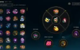 Conta League Of Legends, 185 Skins, Muitos Icones E Emotes!