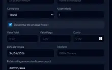 SaaS Controlador de Vendas