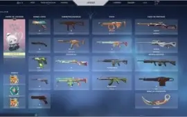 conta prata 3 com algumas skins (R$386,00 gastos)