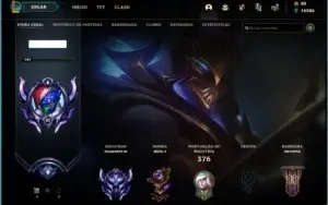 CONTA LOL DIAMANTE 3 -275 skins