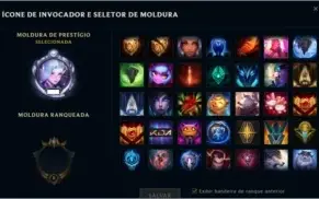Conta LOL desde 2013 com 214 skins e muito mais