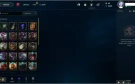 Conta LOL desde 2013 com 214 skins e muito mais