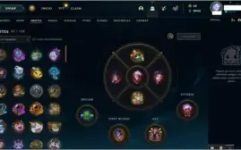 Conta LOL desde 2013 com 214 skins e muito mais