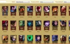 Conta Mestre, 155 Skins, varias raras, all champs, 20 pgrune