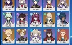 Ganyu + Amos, Eula + Tumulo, Ayato + Cortador de Neblina