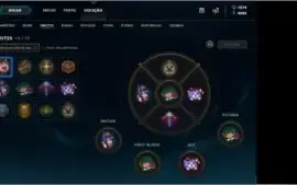 Conta lol gold 1 c/100 pdl LVL 79