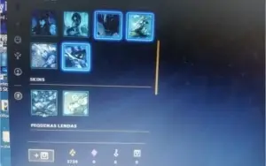 Conta league of legends Platina 4