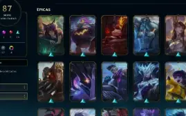 CONTA LOL - LVL 411 - 127 Champions - 87 Skins - FULL ACESSO