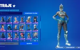 Conta Fortnite com 210 skins, picaretas skins e danças old