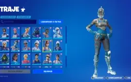 Conta Fortnite com 210 skins, picaretas skins e danças old