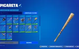 Conta Fortnite com 210 skins, picaretas skins e danças old