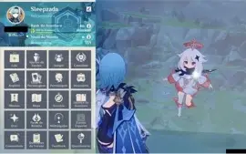 Genshin Impact AR 46 - Eula + Canção + Kazuha + Zhongli etc