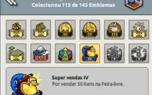 Conta Habbo de 2014 com mais de 14k de conquista!