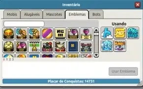 Conta Habbo de 2014 com mais de 14k de conquista!