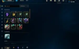 Conta Lol Nivel 577 + 119 Skins Platina 1 Com Todos Campeoes