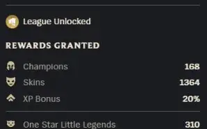 ContaLOL Diamante 3 Level 999 tudo liberado (skins e champs)