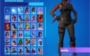 Conta de fortnite 57 skins, funciona em pc e ps4
