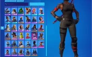 Conta de fortnite 57 skins, funciona em pc e ps4