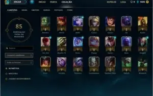 Conta de lol