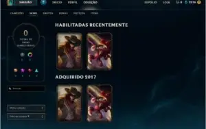 Conta de lol