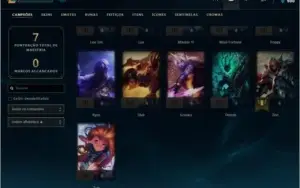conta smurf league of legends