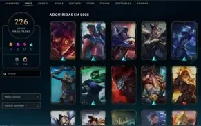 CONTA LOL E VALORANT JUNTAS 4000 REAIS EM SKINS AS DUAS
