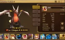 Reroll Summoners War lvl10 com Zaiross+Okeanos+Moore+Lushen