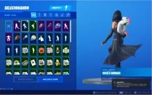 Conta Fortnite 50 Reais passe da 4 e 5 temporadas full.