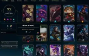 Conta Do lol Platina 3