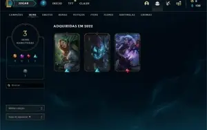 CONTA LEAGUE OF LEGENDS LVL30 DREAM DRAGON YASUO