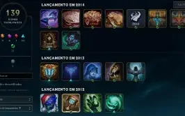 Conta LeagueOfLegends TOP com RP