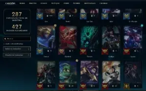 Conta LeagueOfLegends TOP com RP