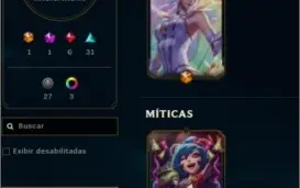 Conta LOL lvl 239, prata IV, com 84 skins