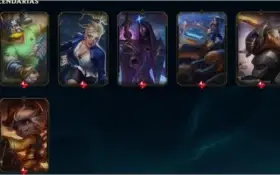 Conta LOL lvl 239, prata IV, com 84 skins
