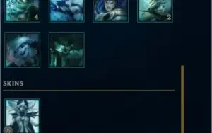 Conta LOL lvl 239, prata IV, com 84 skins
