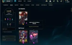 Conta bronze 3 com 133 Champs e 102 Skins