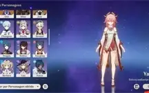 Acc ar55 KAZUHA, AYAKA, ZHONGLI, MIKO + KAGURA