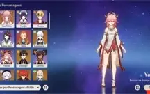 Acc ar55 KAZUHA, AYAKA, ZHONGLI, MIKO + KAGURA