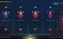 Conta Wild Rift 78 Skins, 2x ex GM + Conta LoL 50 Skins.
