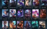 Conta Wild Rift 78 Skins, 2x ex GM + Conta LoL 50 Skins.