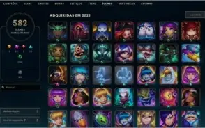 Conta League of Legends