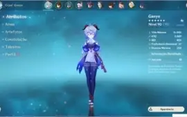 AR 52 - Ganyu, Zhongli, Qiqi e Mona