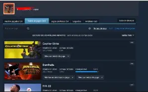 Vendo Conta Steam Lvl 12 Sem Vac Ban