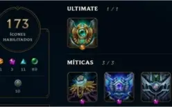 CONTA LOL -  DIAMANTE III (197 SKINS)