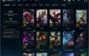 CONTA LEAGUE OF LEGENDS