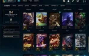 CONTA LEAGUE OF LEGENDS