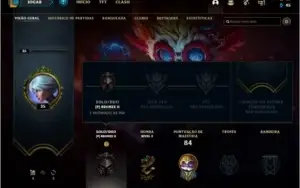 CONTA LEAGUE OF LEGENDS